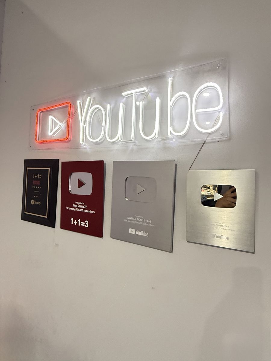Placas de YouTube